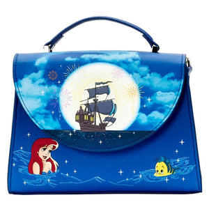 Little Mermaid: Ariel Fireworks - Crossbody Handbag