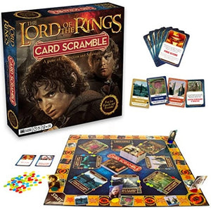 Lord of the Rings Card Scramble Game