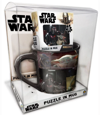 Mandalorian - Mando & Grogu Puzzle in a Coffee Mug