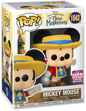 Pop Vinyl - Micky Mouse Three Musketeers #1042