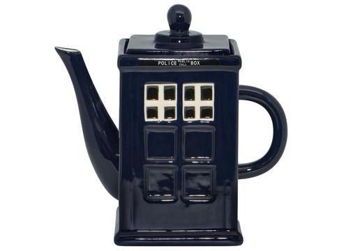 Police Box Ceramic Teapot - SALE