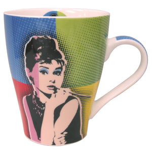 Audrey Hepburn Pop Art Coffee Mug