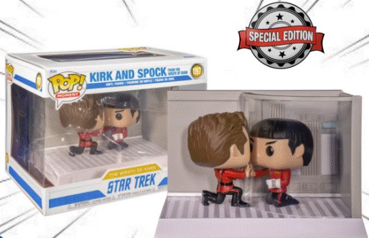 Pop Vinyl - Star Trek The Wrath Of Khan Movie Moment Kirk And Spock #1197