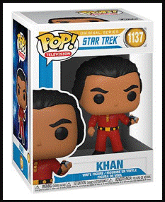 Pop Vinyl - Star Trek Khan #1137