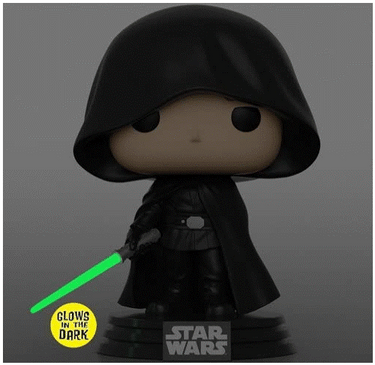 Funko Pop - Luke Skywalker (Black Cloak) GITD #501