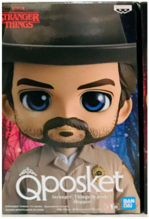 Stranger Things - Hopper Q Posket Bandai Figure