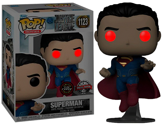 Figurine Pop Superman Silhouette GITD (DC Super Heroes) pas cher