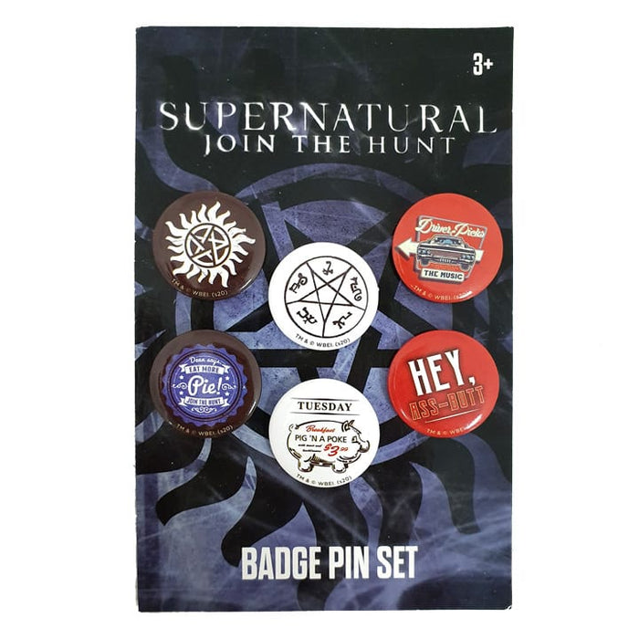 Supernatural Badge Set