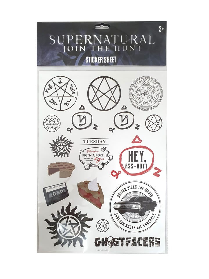 Supernatural Sticker Sheet